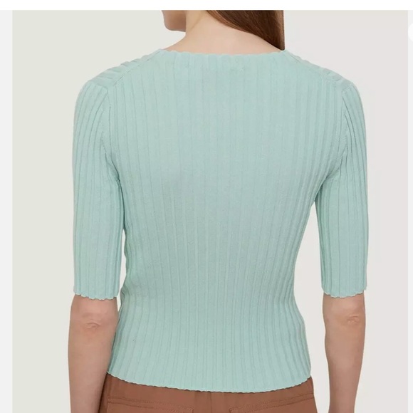 Vince rib stretch top - Picture 2 of 3